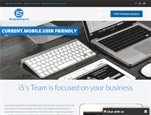 Tablet Screenshot of i5marketing.com